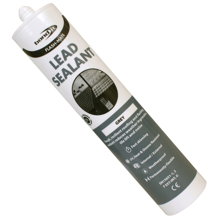 Bond It Flash Mate Lead Roofing Leak Repair Sealant Grey