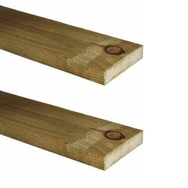 100x22 - 4x1 Treated Tanalised Timber Batten Lengths - 1 Meter x 2 Total 2 Meters