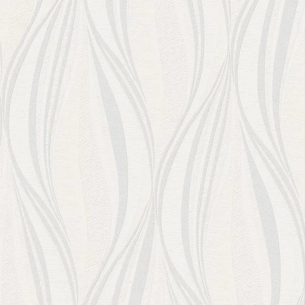 Graham & Brown Tango White & Silver Geometric wallpaper 101397