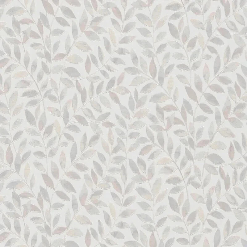 Erismann Opus Ameroso Grey Pastel Leaf Floral Wallpaper 10462-10