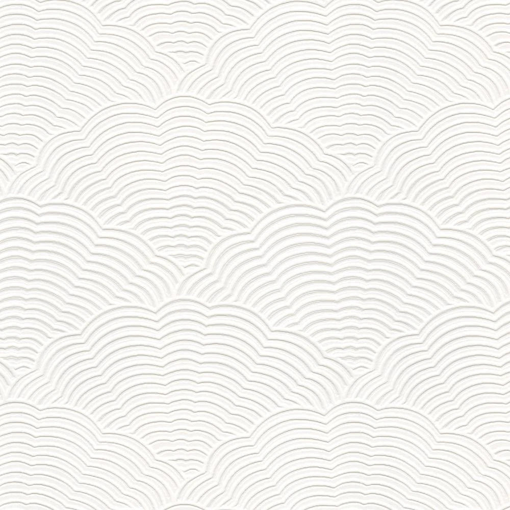 Belgravia Richmond Artex White Blown Paintable Wallpaper 5807