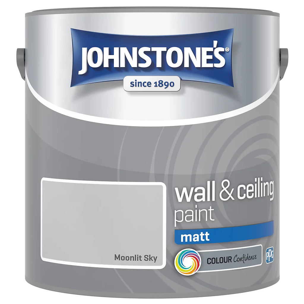 Johnstone’s Moonlit Sky Matt Wall & Ceiling Emulsion Paint 2.5L