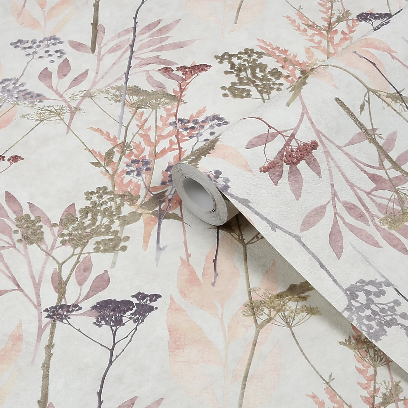 Superfresco Solstice Pink Floral Wallpaper 125061