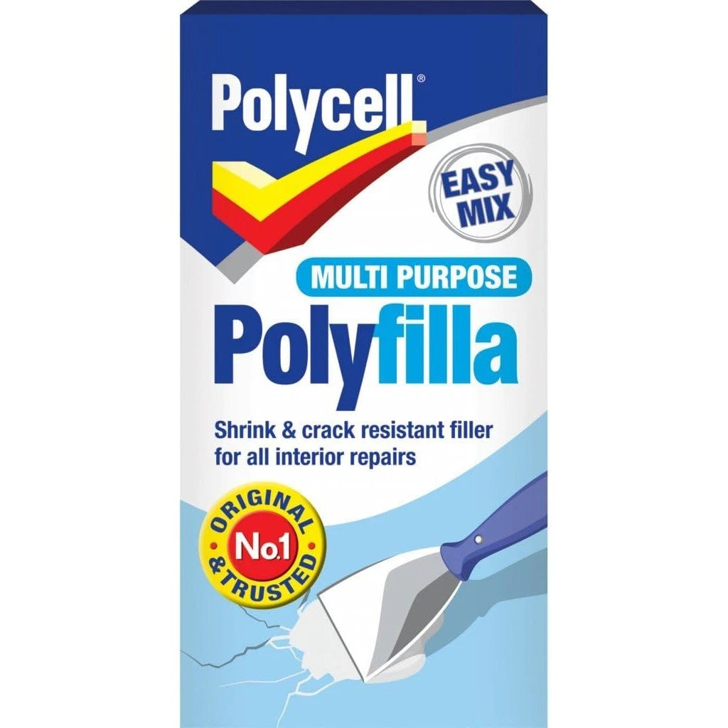 Polycell Polyfilla Multi Purpose Filler Powder 450g for Cracks Holes