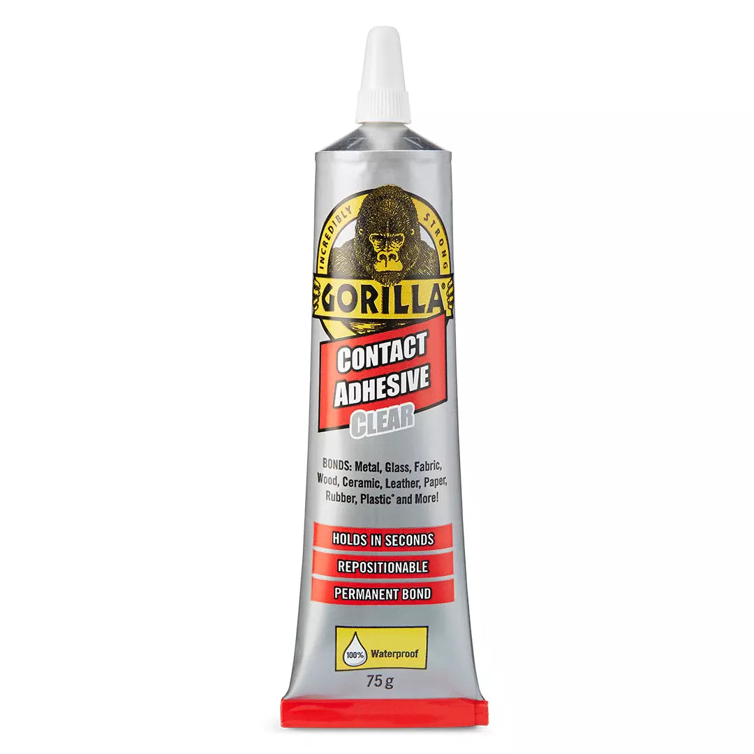 Gorilla Glue Contact Adhesive Clear 75g Tube