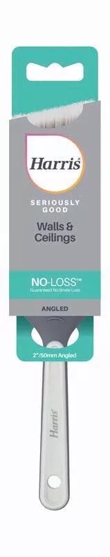 Harris Seriously Good 2" (50mm) Angled Wall & Ceiling No Loss High Quality Paint Brush