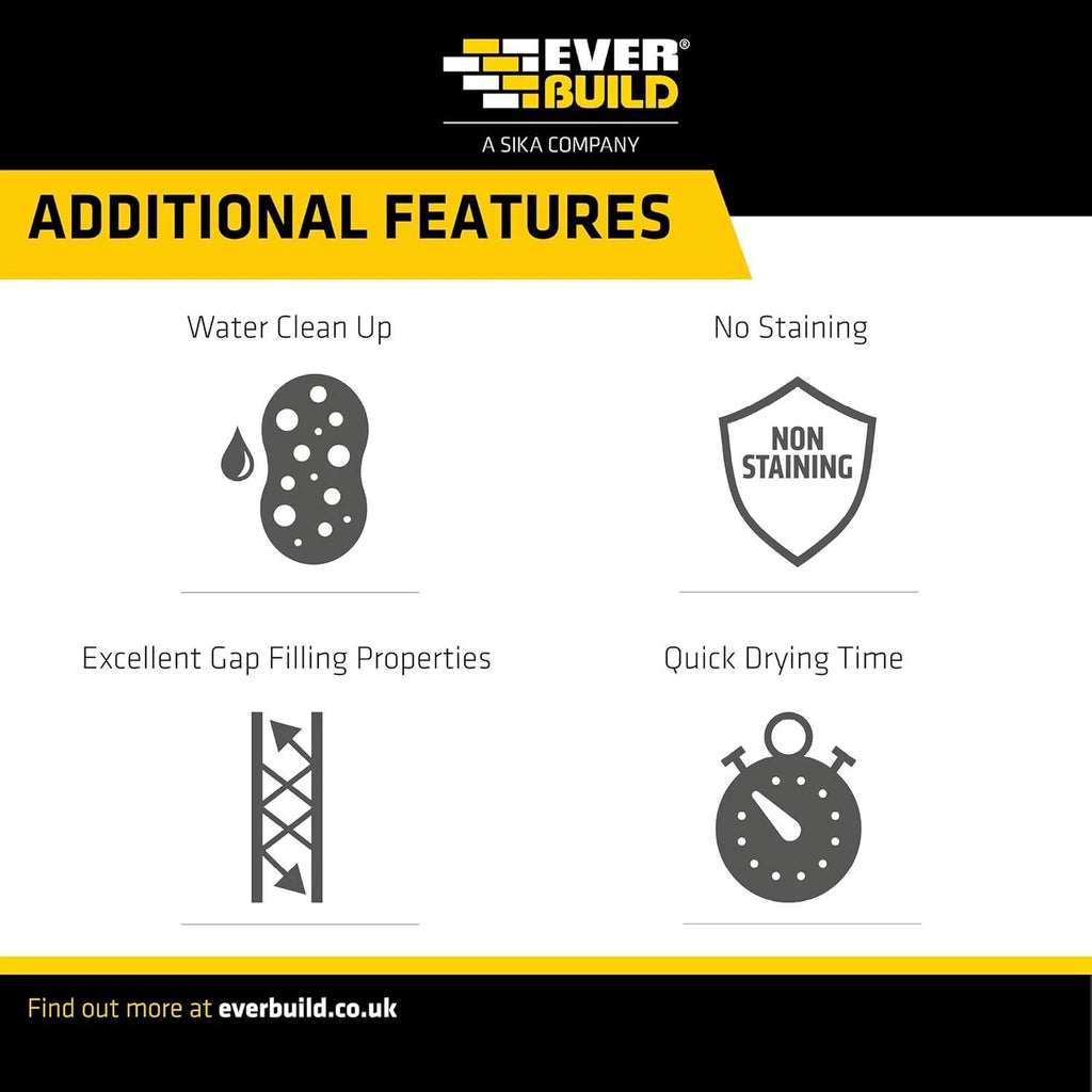 Everbuild One Strike Ready Mixed Multi-Purpose Quick-Drying Filler 1L