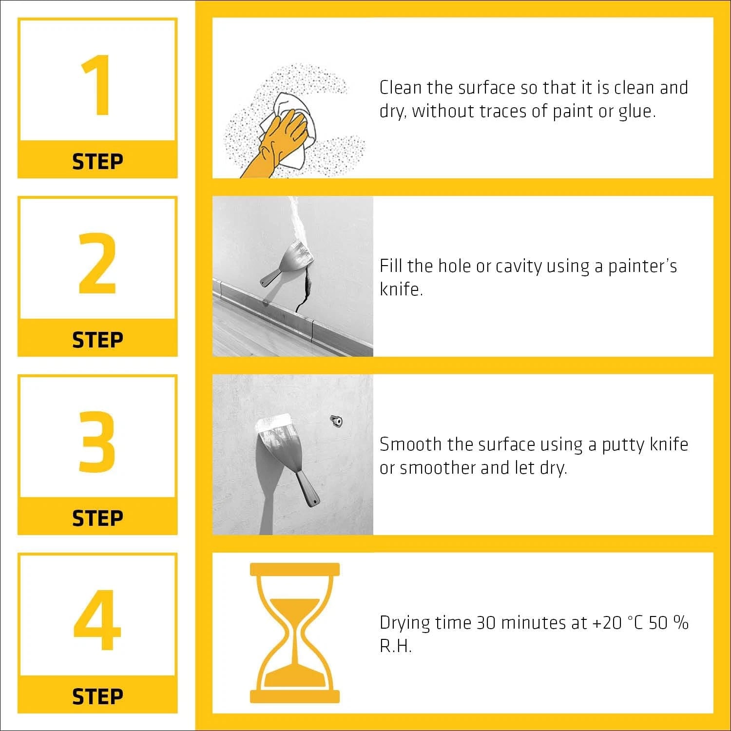 Everbuild One Strike Ready Mixed Multi-Purpose Quick-Drying Filler 1L