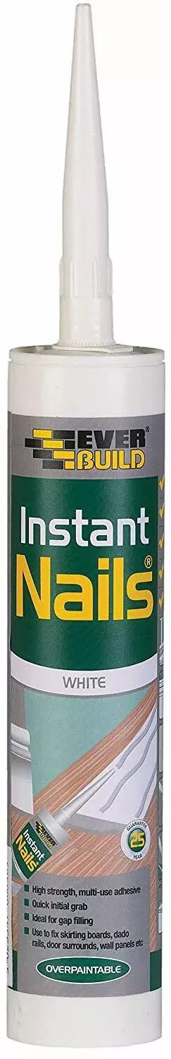 Everbuild Instant Nails High Strength Quick Grab Panel Adhesive 290ml