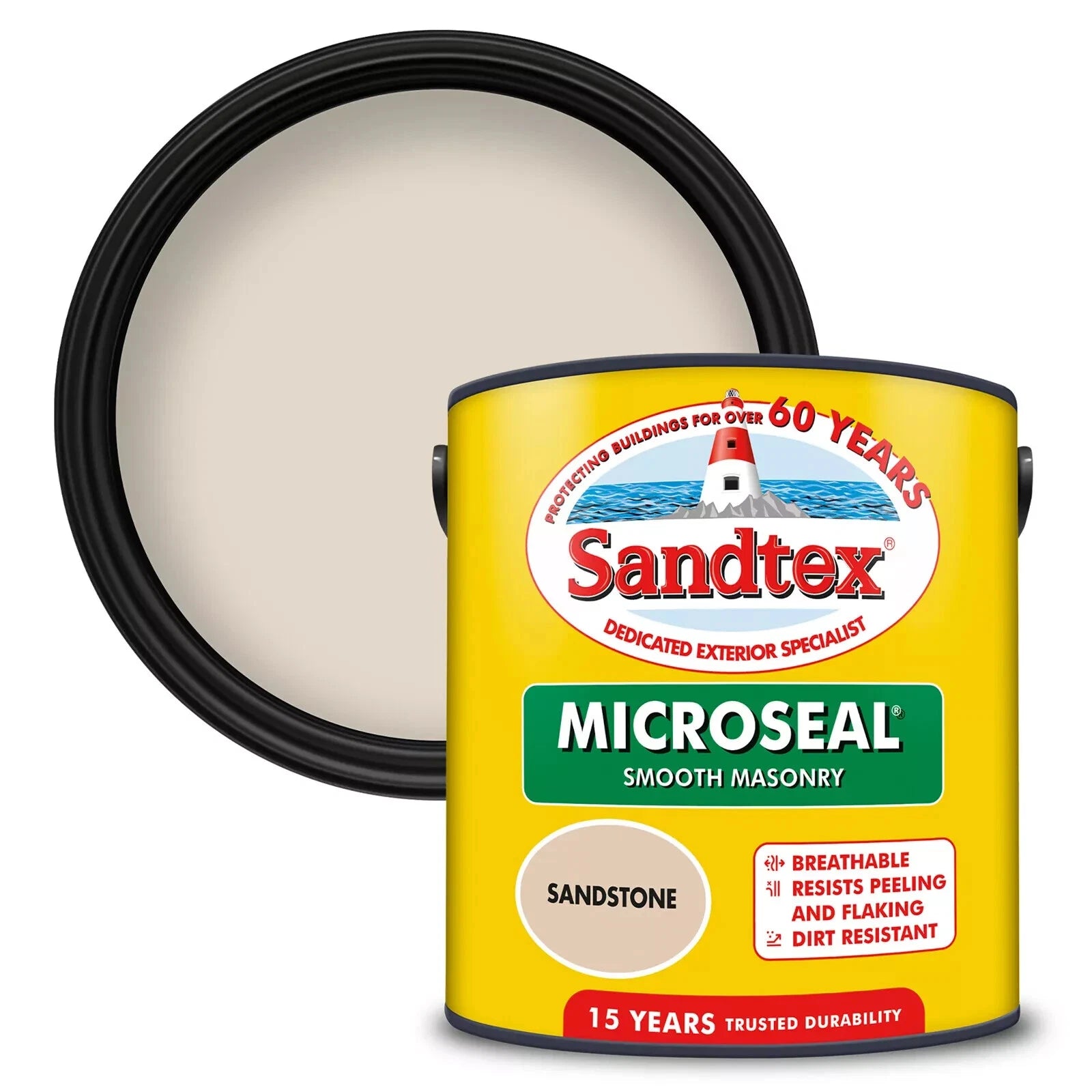 Sandtex Sandstone Maonsry Paint Ultra Smooth 5L