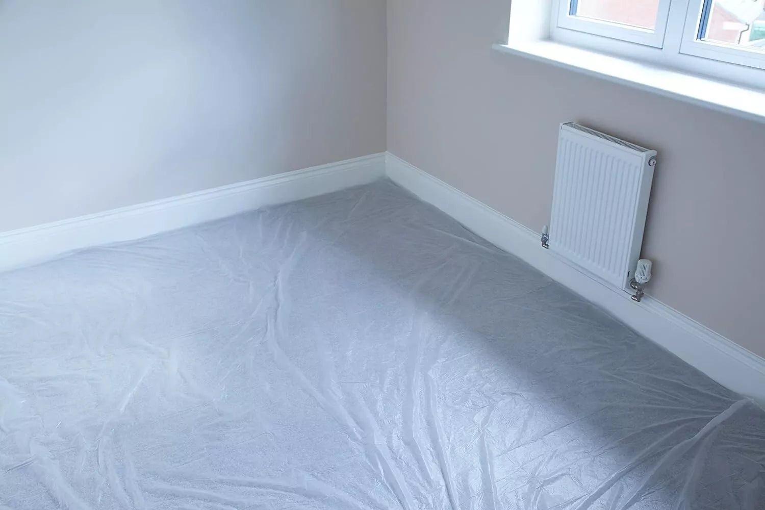 ProDec Dust Sheet 50m x 2m Roll Polythene Decorator Cover Low Density Waterproof