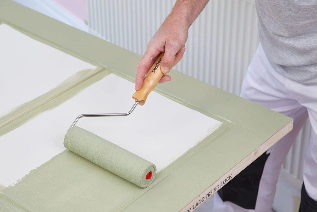 ProDec Paint Roller Frame 9 x 1.75" Screw Fit Wooden Handle Cage Frame