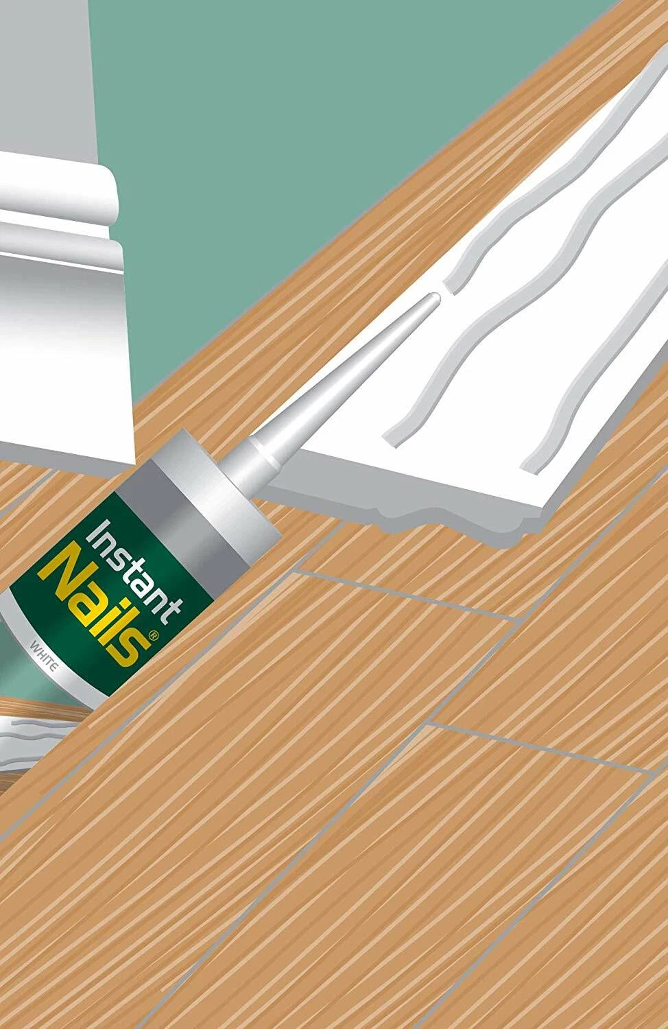 Everbuild Instant Nails High Strength Quick Grab Panel Adhesive 290ml