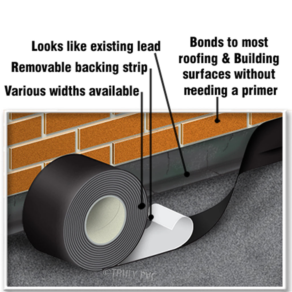 Flashing Tape Flashband Roof Repair Bitumen Flash Self Adhesive 150mm x 10m Roll