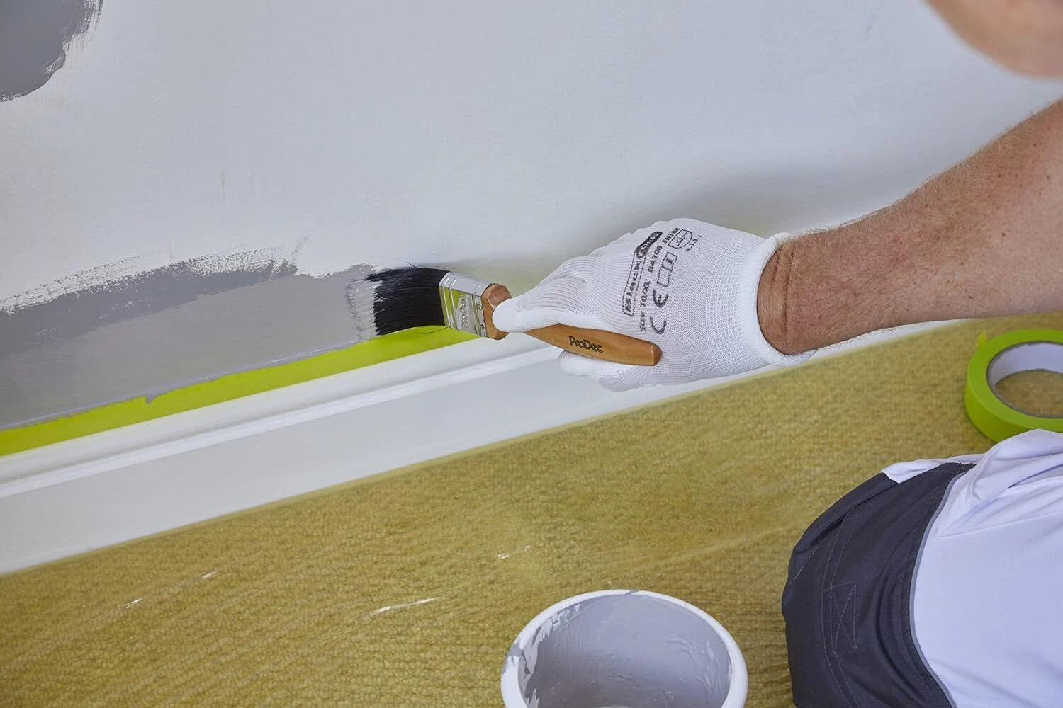 ProDec 1.5" Paint Brush Craftsman Mixed Bristle Varnish All Paints