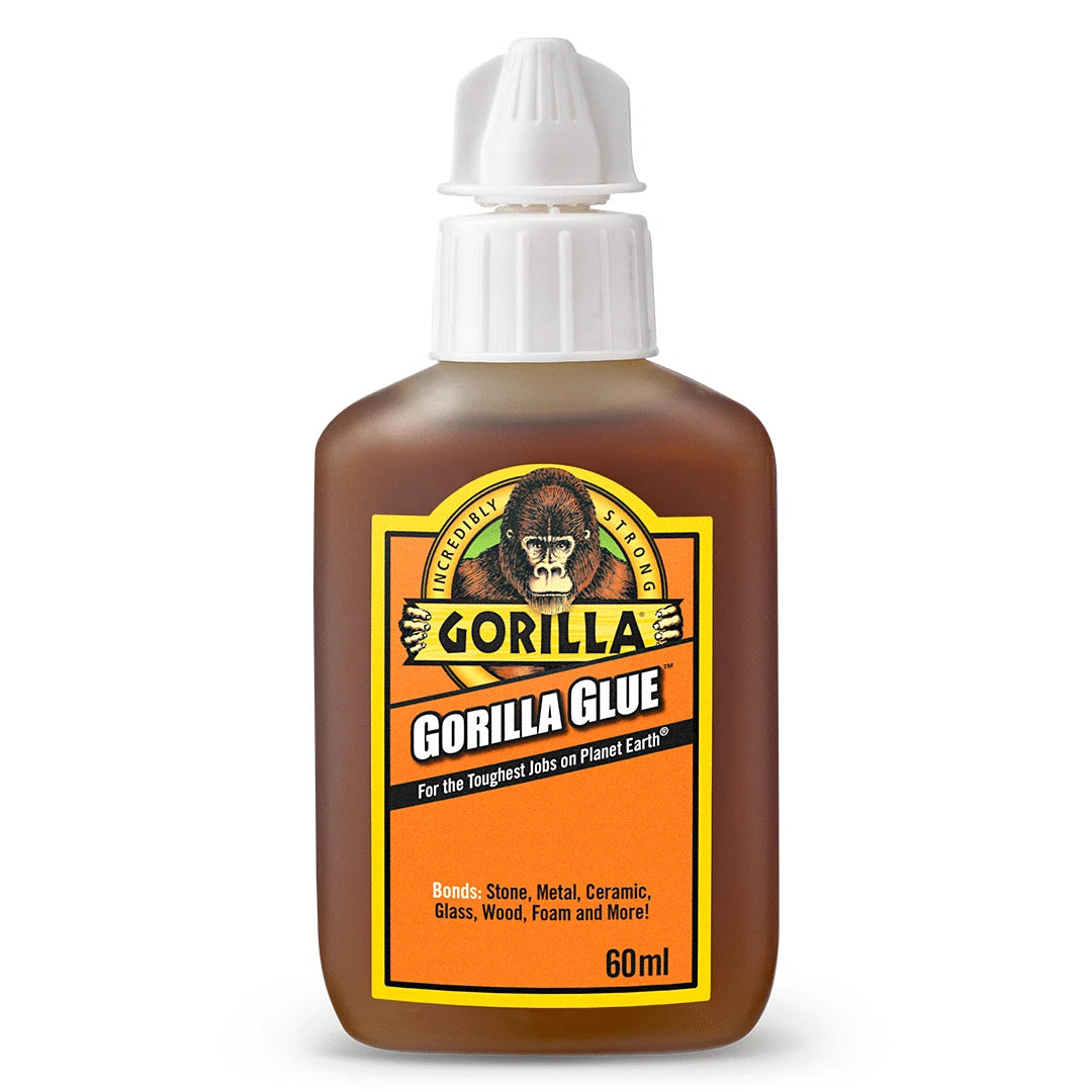 Gorilla Glue For Wood Stone Metal Ceramic Glass Tough & Waterproof 60ml