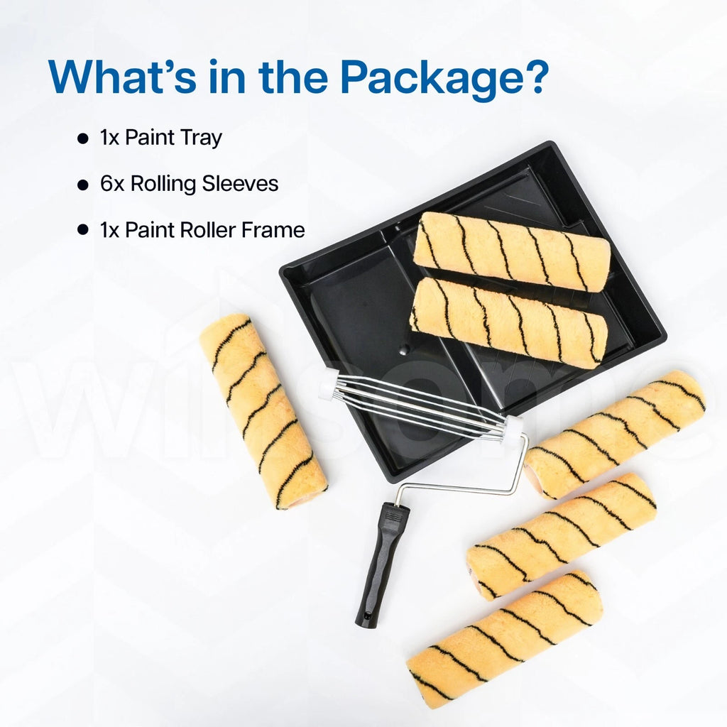 Marshall 6 Sleeve Roller Kit Tiger Set