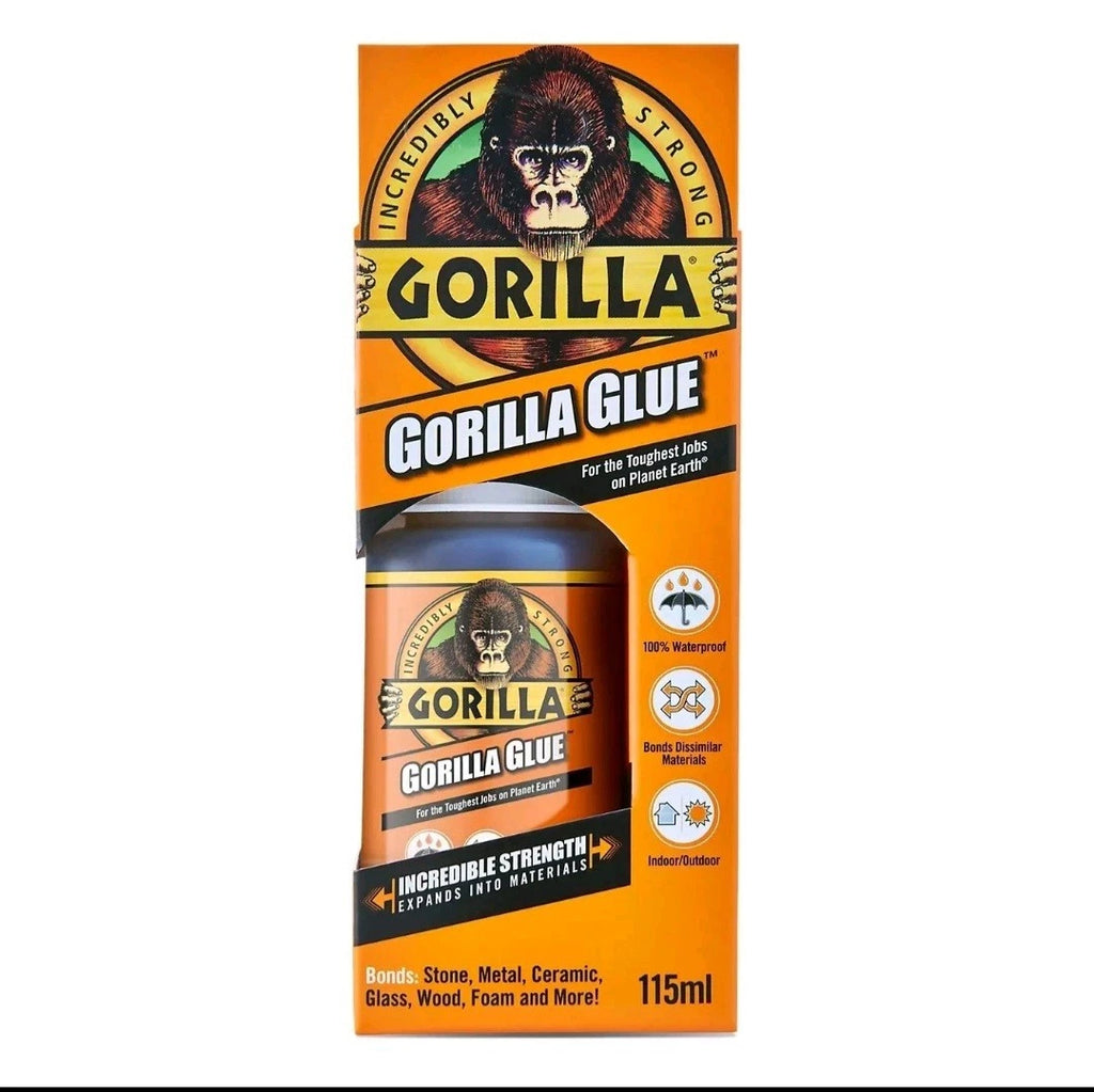 Gorilla Glue Multi Purpose Original Glue Strong Waterproof 115ml