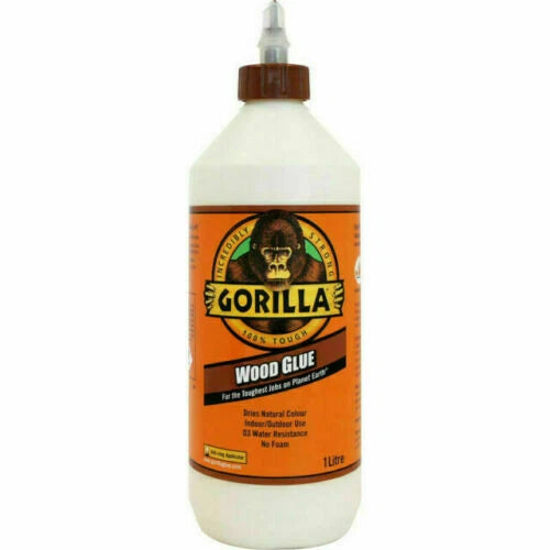 Gorilla Glue Wood Glue Indoor And Outdoor Use 1 Litre