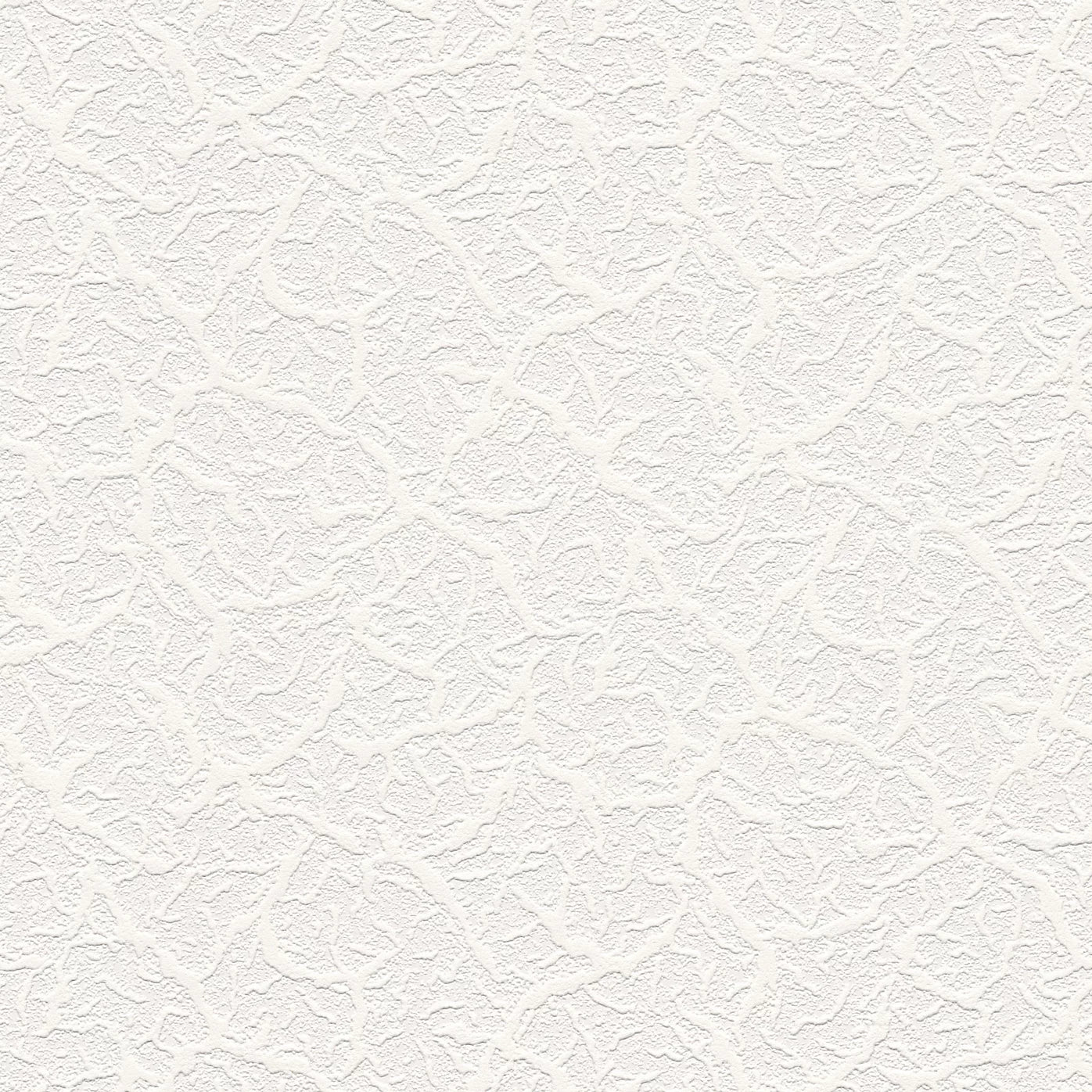 AS Creation Cracked Design White Blown Paintable Wallpaper 9878-10