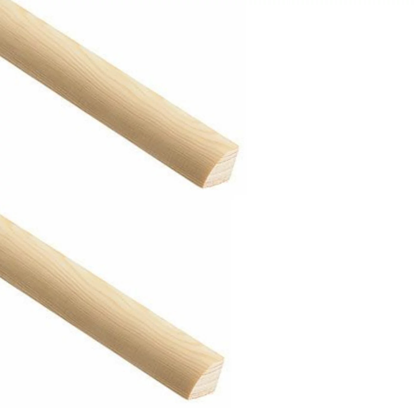 18x18 Pine Quadrant Curved Edge Timber Wood 1.2m x 4 Total 4.8 Meters tm673