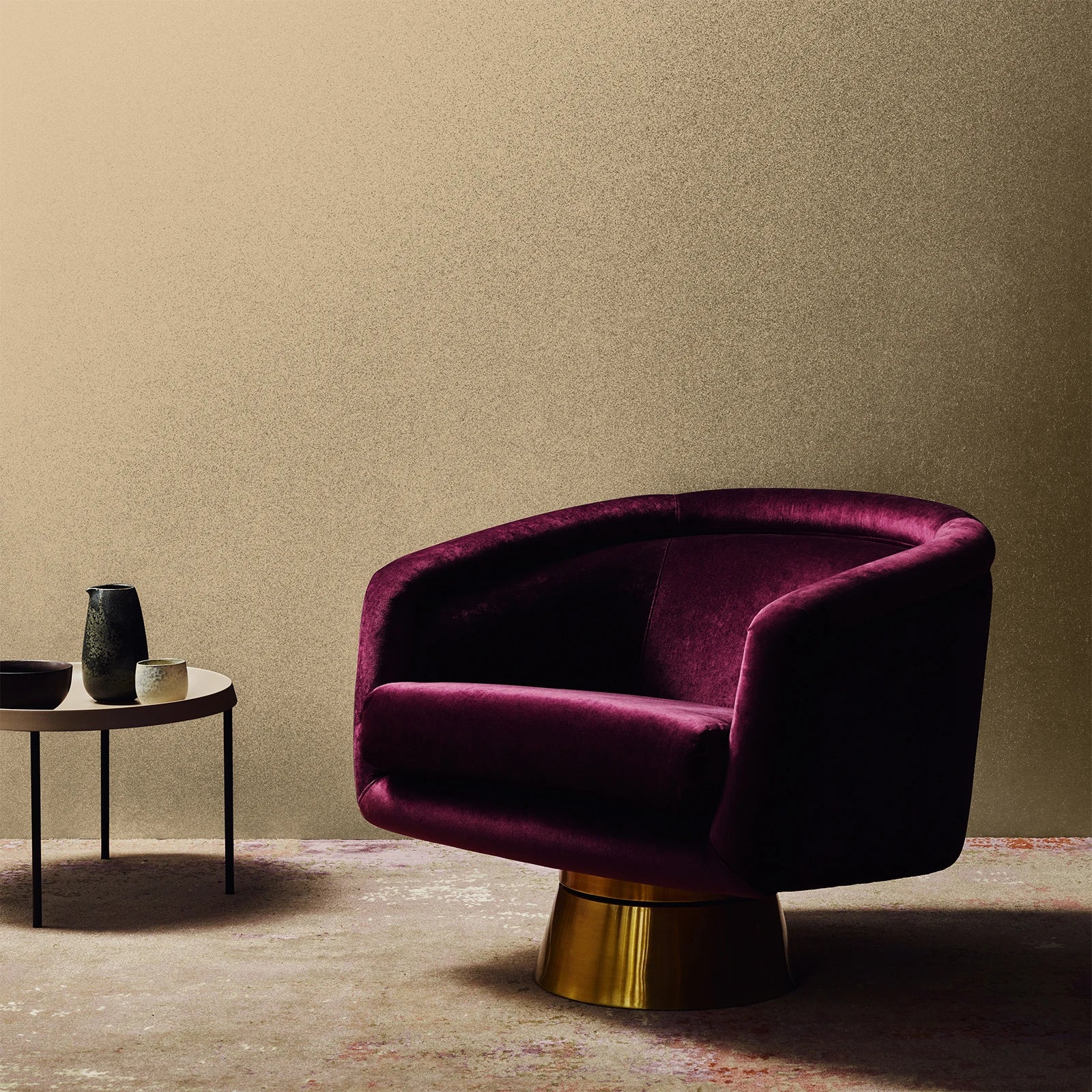 Striking Gold Crafted By Crown Lustrous Metallic Interior Wall Wood Paint 1.25L