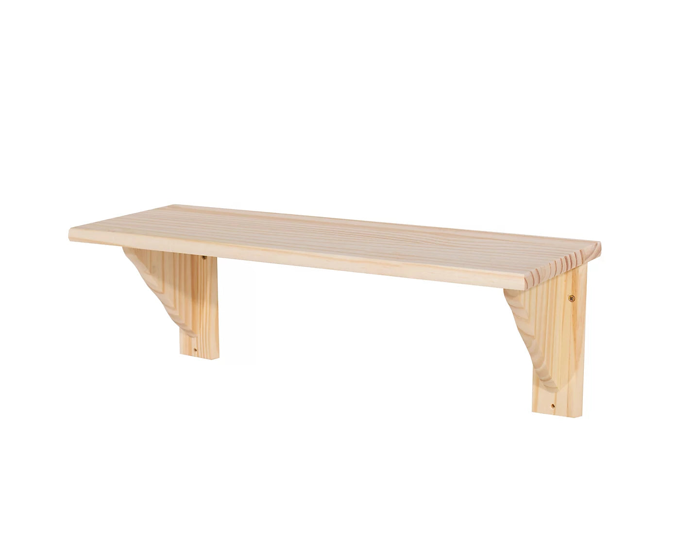 4ft Natural Pine Shelf Kit