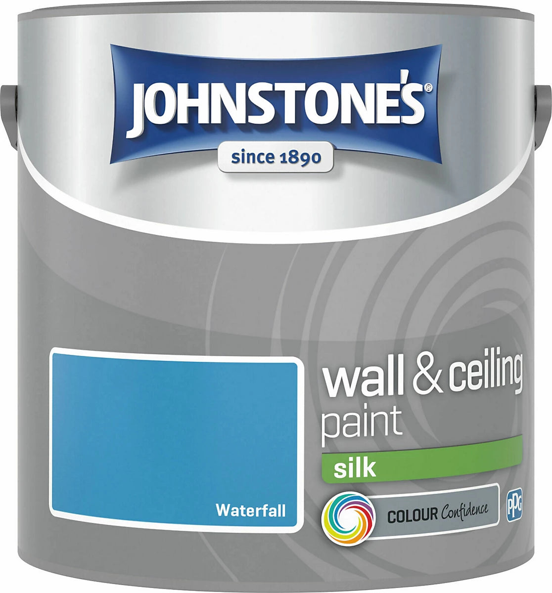Johnstone’s Waterfall Silk Wall & Ceiling Emulsion Paint 2.5L