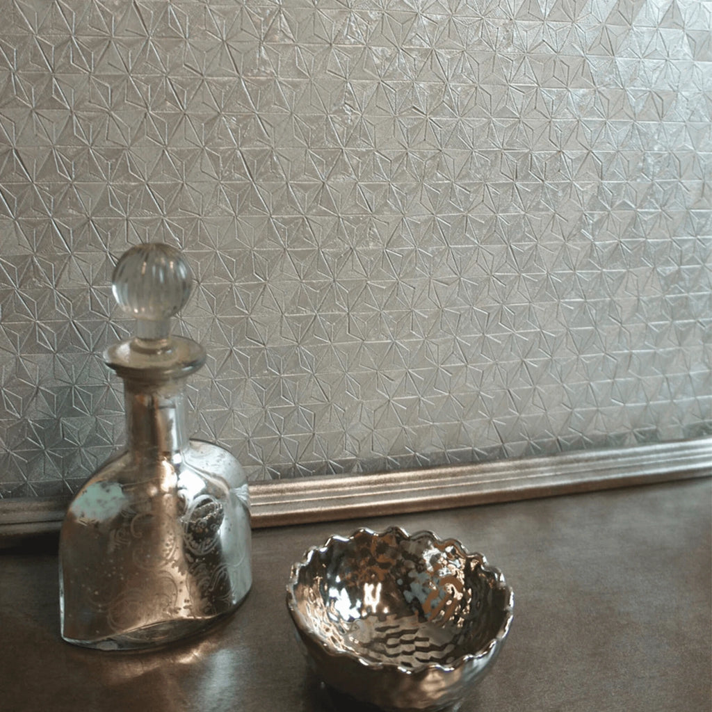 Holden Grey Origami Texture Geometric Heavyweight Quality Wallpaper 35980