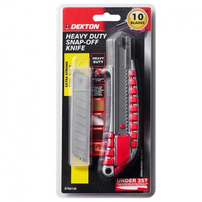 Dekton Heavy Duty Snap-Off Blade Knife DT60130