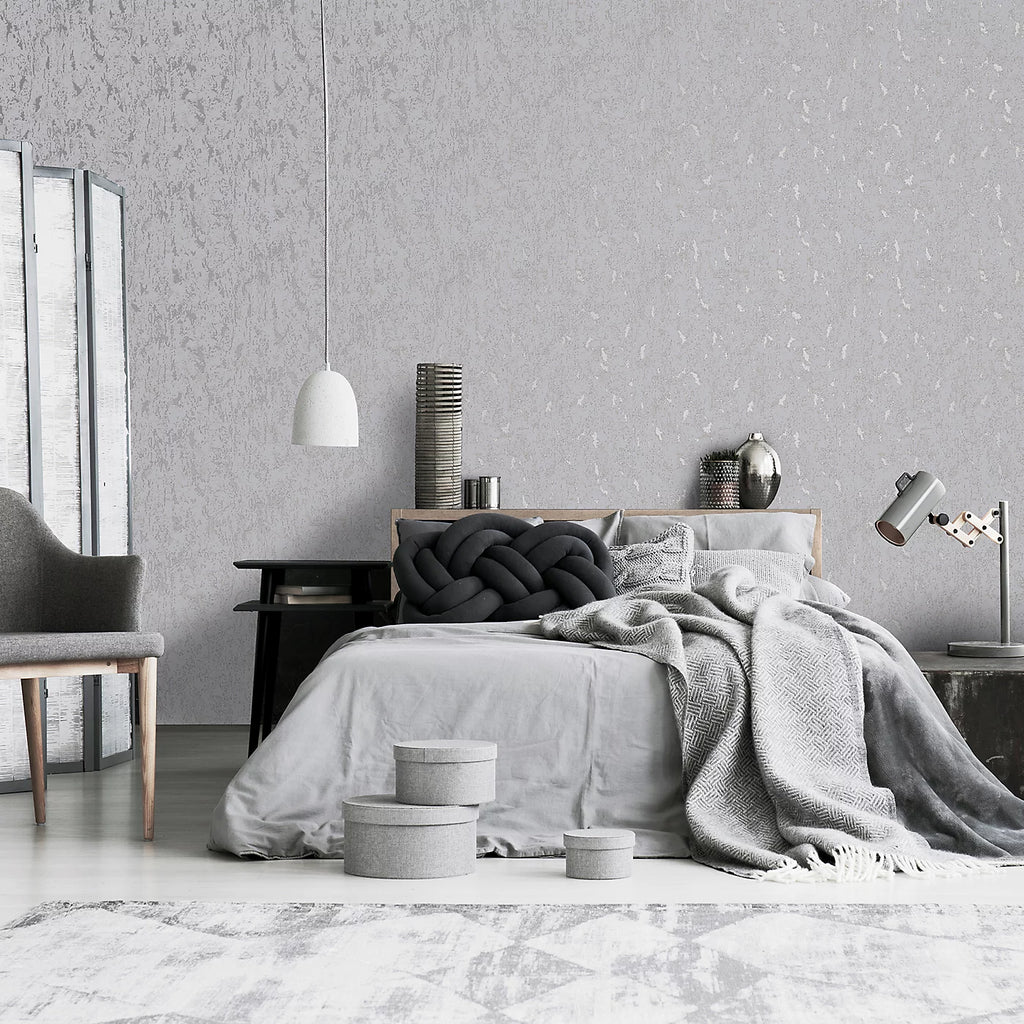 Superfresco Milan Silver Cork Metallic Wallpaper 100491