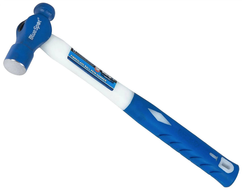 Bluespot 32oz Ball Pein Hammer Fibreglass Rubber Grip Handle 26208