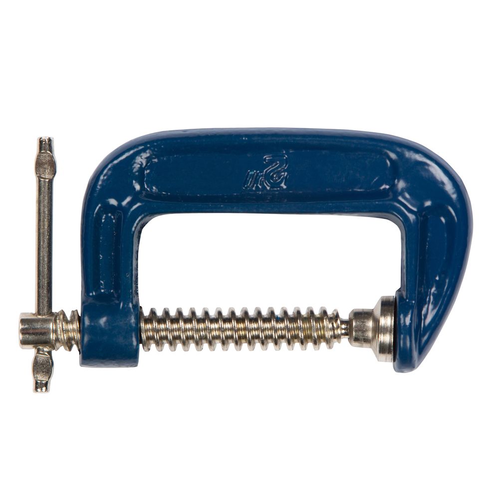 Blue Spot Tools 50mm (2") Fine Thread G-Clamp 10022