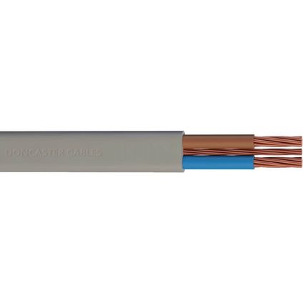 10mm² Grey Twin & Earth Cable Wire – 3 Meters