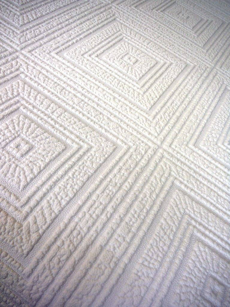 AS Creation Geometric Squares White Blown Paintable Wallpaper 6640-13