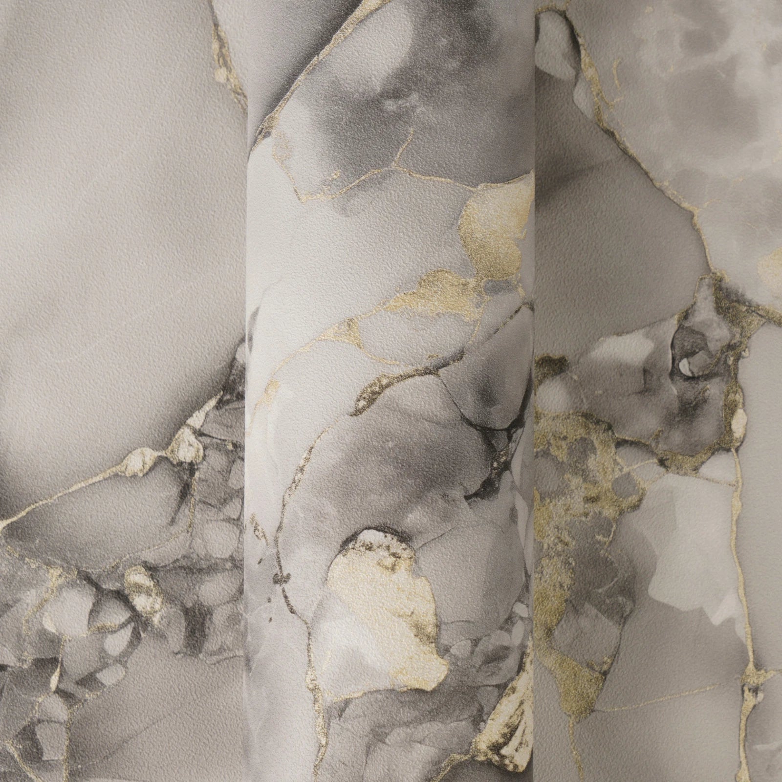 AS Luxury Marble Stone Plaster Grey & Gold Wallpaper 79079-1