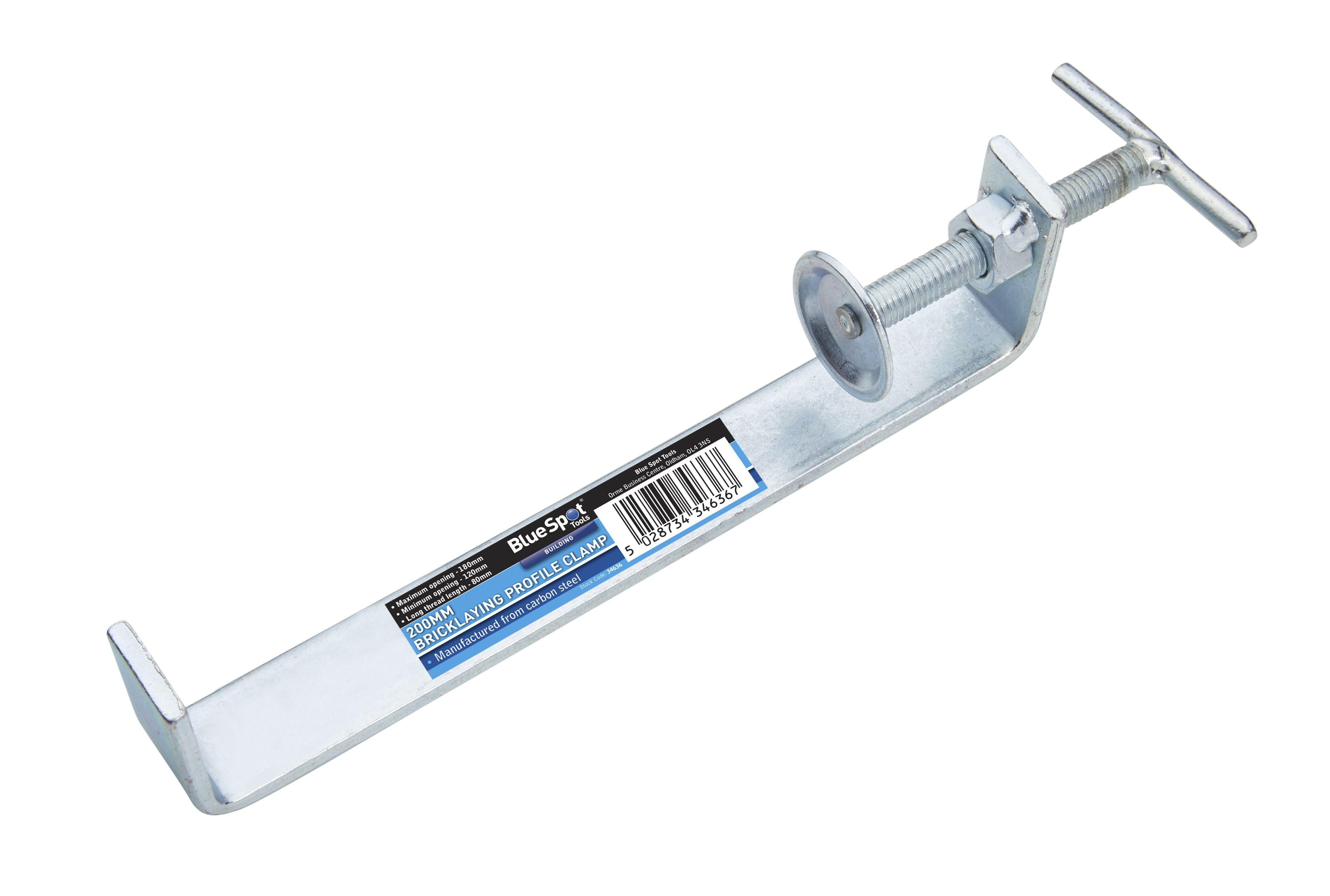 Bluespot Tools 200mm Bricklaying Profile Clamp 34636