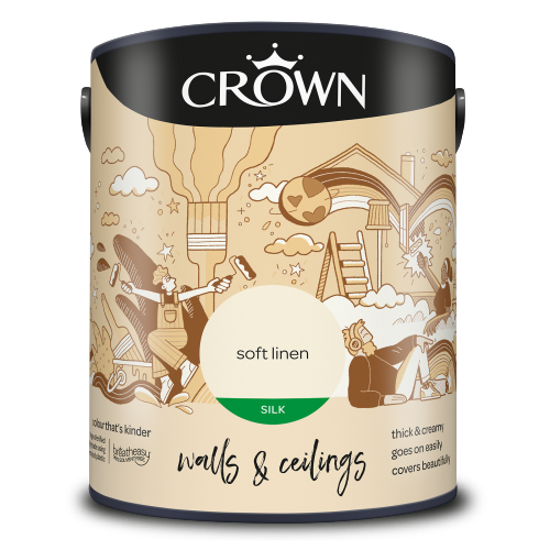 Crown Soft Linen Silk Paint 5L