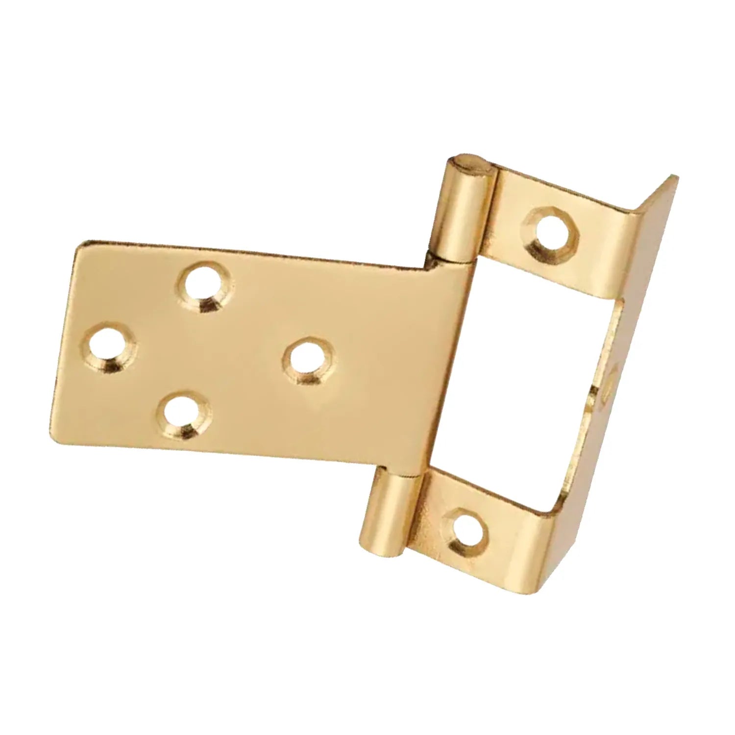 HID 2×5/8" (50x16mm) Brass Cranked Hinge 1 Pair 8038