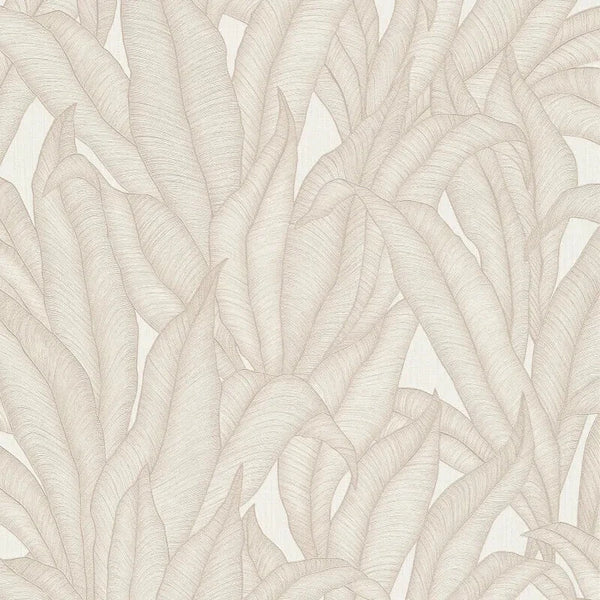 Erismann Zanzibar Leaf Cream Floral Wallpaper 10371-26