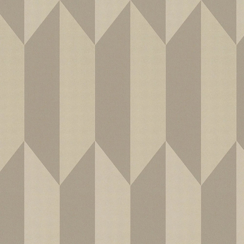 AS Cosmo Living Pale Gold Graphic Groove Geometric Chevron Wallpaper 79086-5