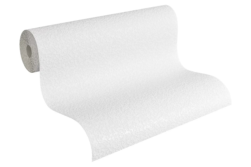 AS Creation Stripple White Blown Paintable Wallpaper 3362-20