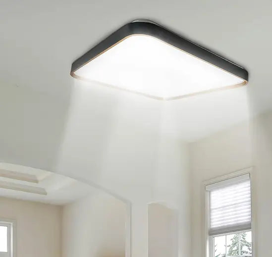 Extrastar 48W LED Square Black Tri Tonne Ceiling Light IP20 lf72